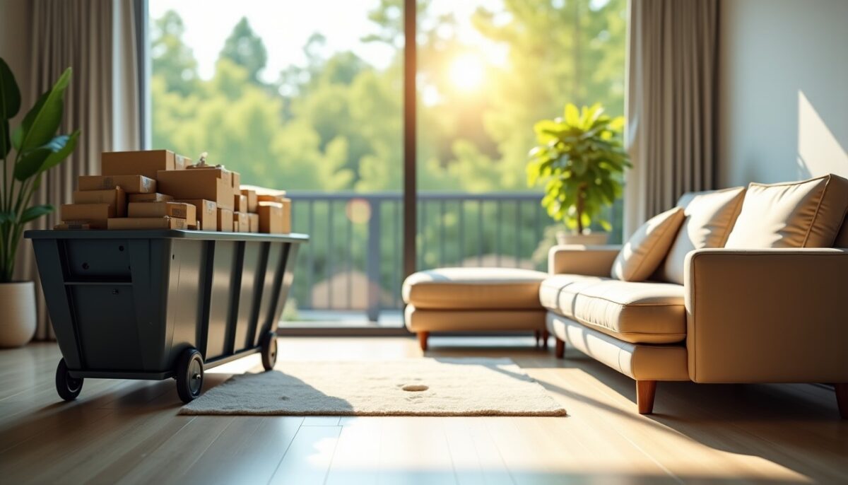 Location de bennes : la méthode efficace pour désencombrer rapidement votre logement